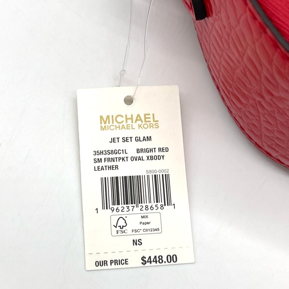 Michael Kors Small Front Packet Oval Crossbody Bag - Picture 8 of 8